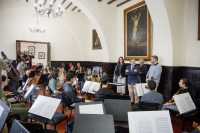 La Joven Orquesta de Gran Canaria comienza su gira insular de verano con un encuentro-convivencia