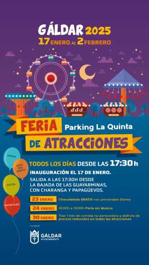 La Quinta acogerá la Feria de Atracciones del 17 de enero al 2 de febrero