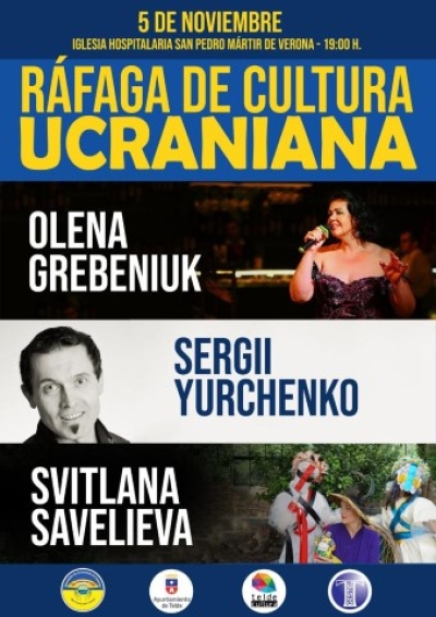 Telde se suma al ‘circuito’ cultural benéfico de la Asociación de Ucranianos en Canarias
