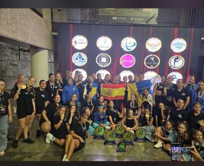 La escuela teldense New Ending hace historia en Tarragona y se proclama campeona intercontinental de danza
