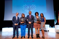 La Villa de Moya entrega los premios SURCA 2023 a Sara Ramírez y Mari Carmen Pérez