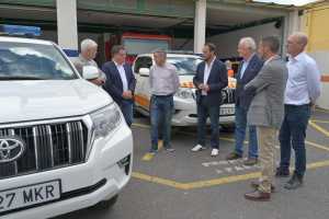 El Gobierno hace entrega al Cabildo de El Hierro de un vehículo de mando y control para Emergencias