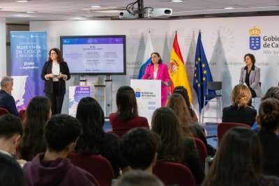 Canarias refuerza su compromiso con las mujeres y las niñas en la ciencia y en la innovación