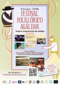 El Teatro Consistorial de Gáldar celebra este sábado el Festival Folklórico Agáldar