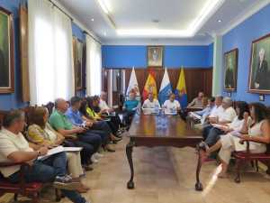 El Ayuntamiento de Guía celebró el primer Pleno del nuevo grupo de gobierno municipal