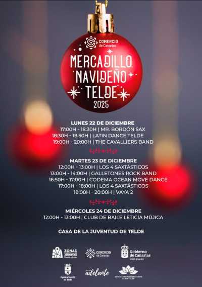 La Casa de la Juventud se llena de vida con el Mercado Navideño Telde 2025