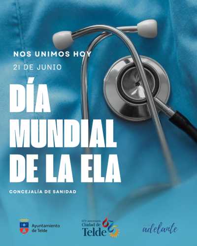 Telde se ilumina de verde para visibilizar la lucha contra la ELA