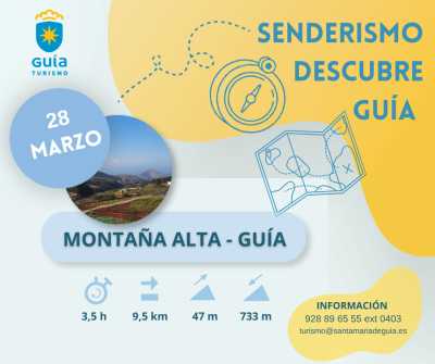 La primera ruta de “Descubre Guía” permitirá disfrutar este sábado de la explosión de color de las medianías guienses