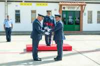 El coronel Carlos Jiménez Andrés toma posesión de su  cargo como jefe de la Base Aérea de Lanzarote
