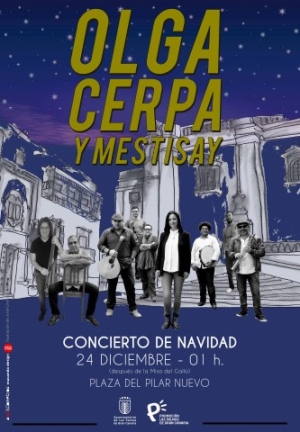 Olga Cerpa y Mestisay vuelven a Vegueta en la noche de Navidad