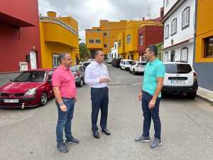 El Ayuntamiento de Guía destina 360.000 euros al reasfaltado de calles en La Atalaya, Becerril y las medianías