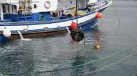 Mogán retira más de 3 toneladas de residuos de los fondos marinos de sus puertos