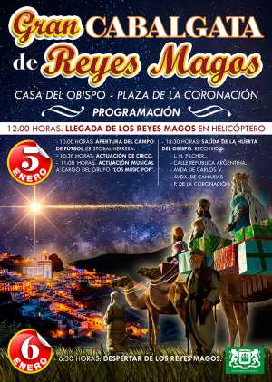 La magia de Oriente envolverá la Villa de Ingenio en una víspera de Reyes muy especial