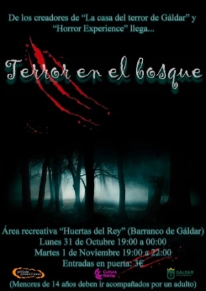 El área recreativa Huertas del Rey cierra lunes y martes para acoger la actividad &#039;Terror en el bosque&#039;