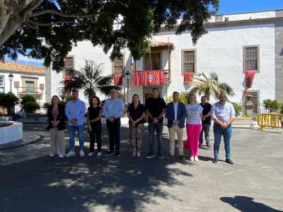 Telde guarda un minuto de silencio por una nueva víctima de violencia de género