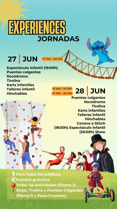 El Muelle inaugura su &#039;Weekend Experience&#039; con los niños como protagonistas