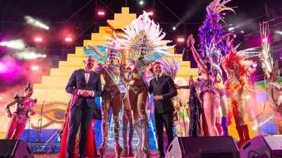 Telde felicita a los teldenses Charlie Drag y Griselda Guardia por sus éxitos en el carnaval grancanario