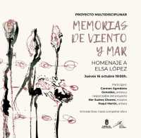 La Casa-Museo Pérez Galdós acoge el proyecto multidisciplinar ‘Memorias de viento y mar’, un homenaje a Elsa López