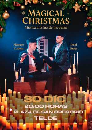 La Plaza de San Gregorio acoge el concierto ‘Magical Christmas, música a la luz de las velas’