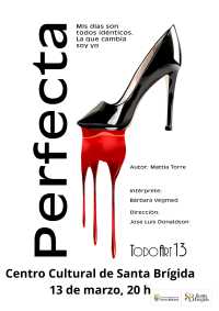 "Perfecta" de Mattia Torre: llega a Canarias el monólogo que todas (y todos) hemos vivido