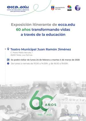 Telde acoge la exposición itinerante ‘60 años transformando vidas a través de la educación’ de ecca.edu