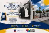 El Ayuntamiento de Telde rinde homenaje a Francisco Santana ‘Maestro Paquito’ con el descubrimiento de una placa en la Casa Condal