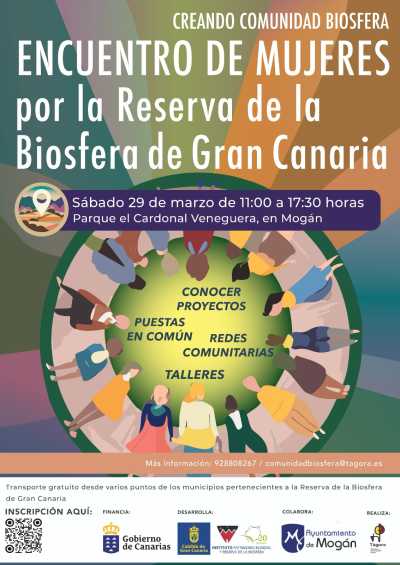 Mogán acogerá un encuentro de mujeres  de territorios Reserva de la Biosfera de Gran Canaria