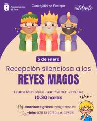 Telde celebrará una recepción inclusiva de los Reyes Magos para niños y niñas con sensibilidad al ruido