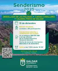 Nuevo sendero del programa municipal con una ruta por los Pinos de Gáldar el 13 de diciembre
