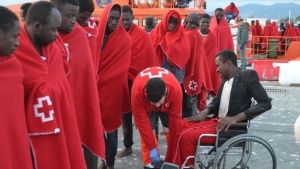 Cruz Roja presta ayuda humanitaria a 128 personas llegadas a Lanzarote